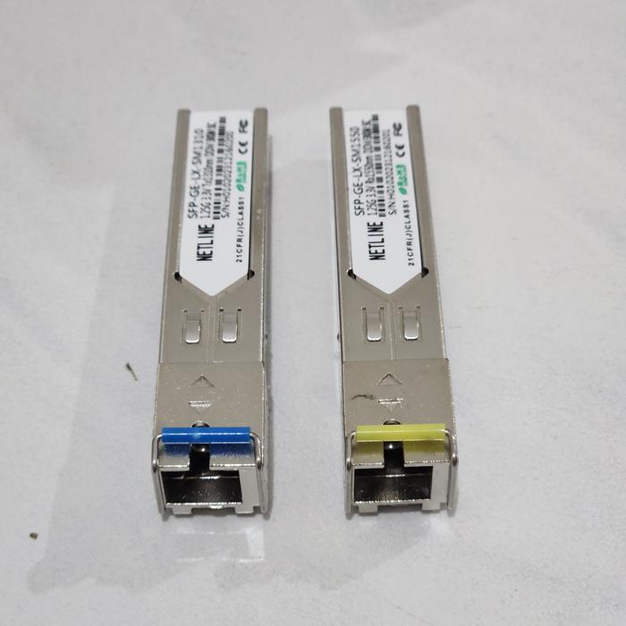 Netline SFP Fiber Optic Transceiver SC 3KM / 10KM / 20KM / 40KM SFP-GE-LX-SM 1.25Gbps 1310nm/1550nm
