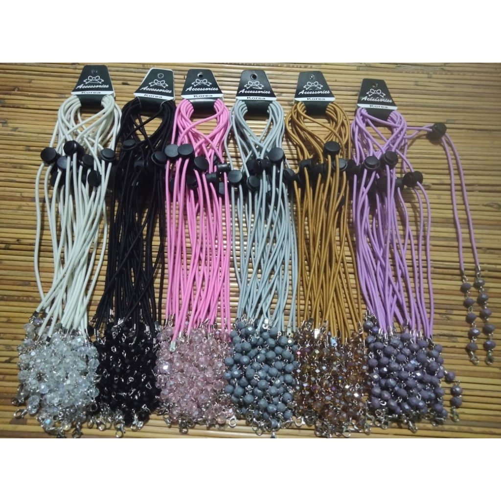 Tali masker kristal lusinan