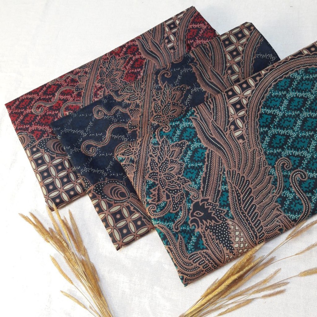 Kain batik printing bahan meteran kain batik bahan baju kain meteran batik pekalongan bahan batik