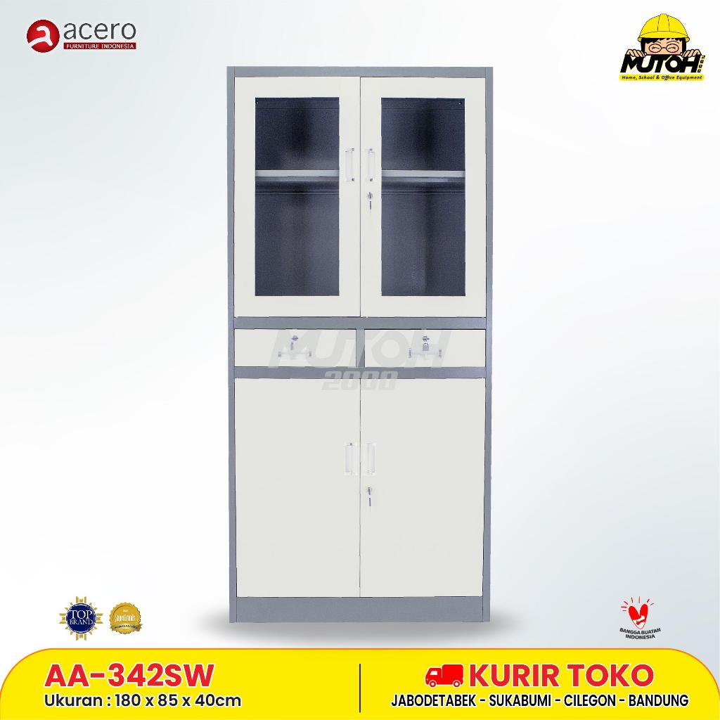 LEMARI ARSIP BESI 2 PINTU ACERO AA-342SW