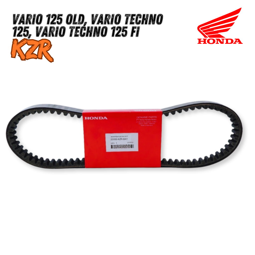 sparepart motor vanbelt motor vario 125 old bohlam