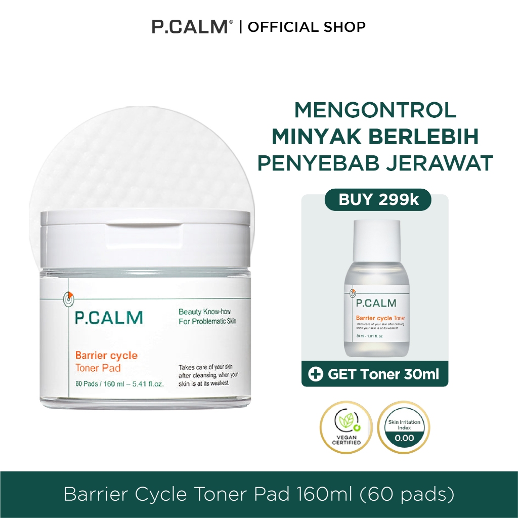 P.CALM Barrier Cycle KMX Toner Pad 60ea
