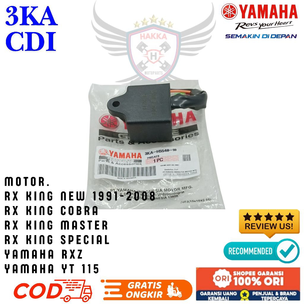 3KA ORIGINAL CDI YAMAHA RX-KING,CDI YAMAHA RX-KING NEW,CDI YAMAHA RX S,CDI YAMAHA RX K