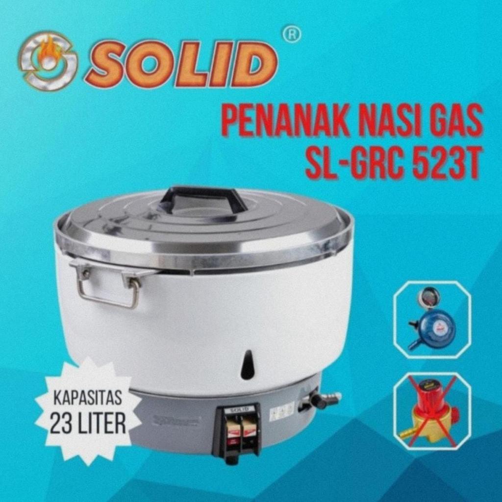 Solid Gas Rice Cooker Penanak Nasi Gas 23 Liter