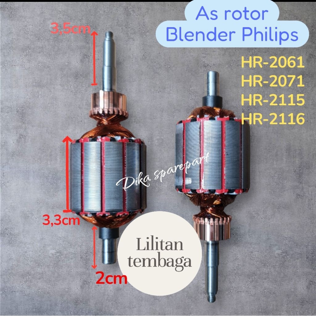 as rotor blender philips original