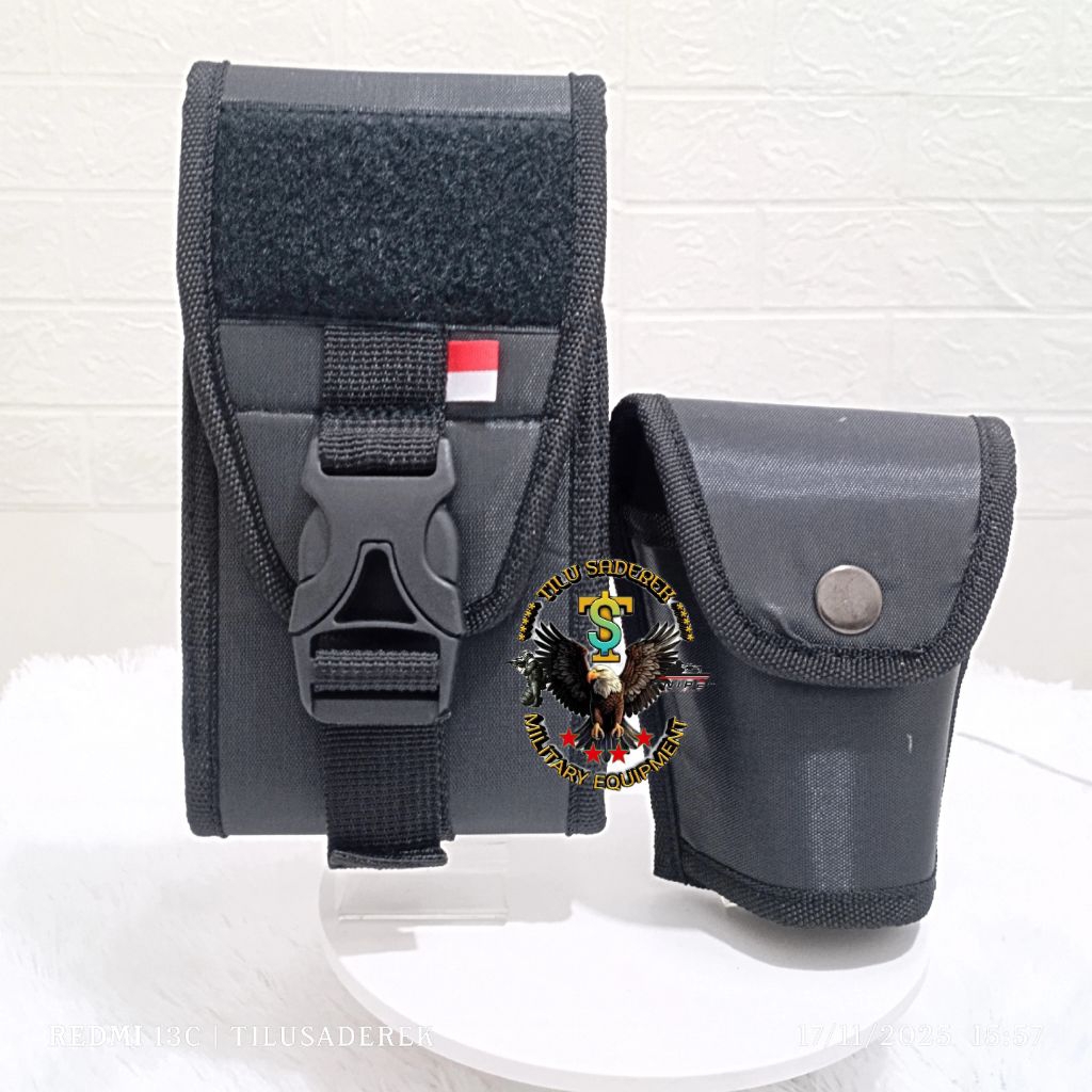 SARUNG BORGOL KANVAS SEGITIGA  TEMPAT SARUNG HP