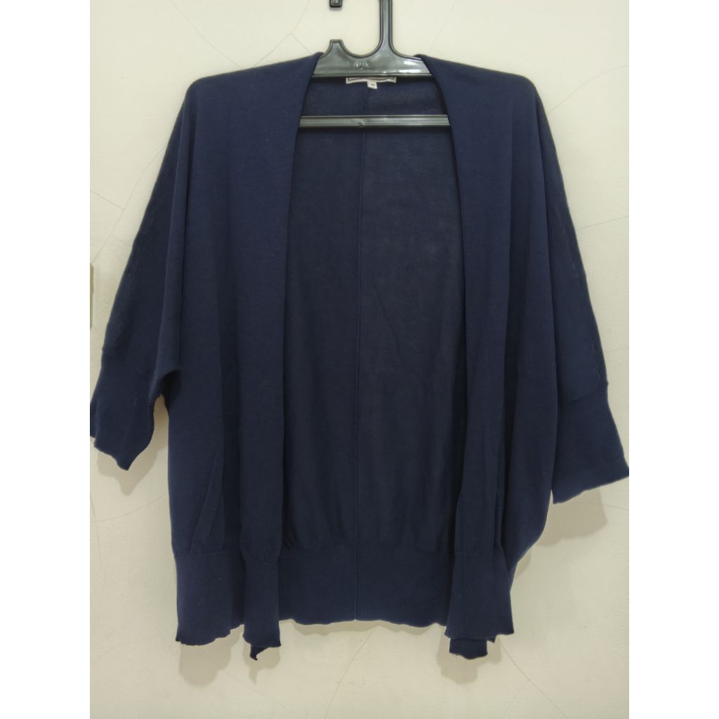 rope picnic cardigan navy