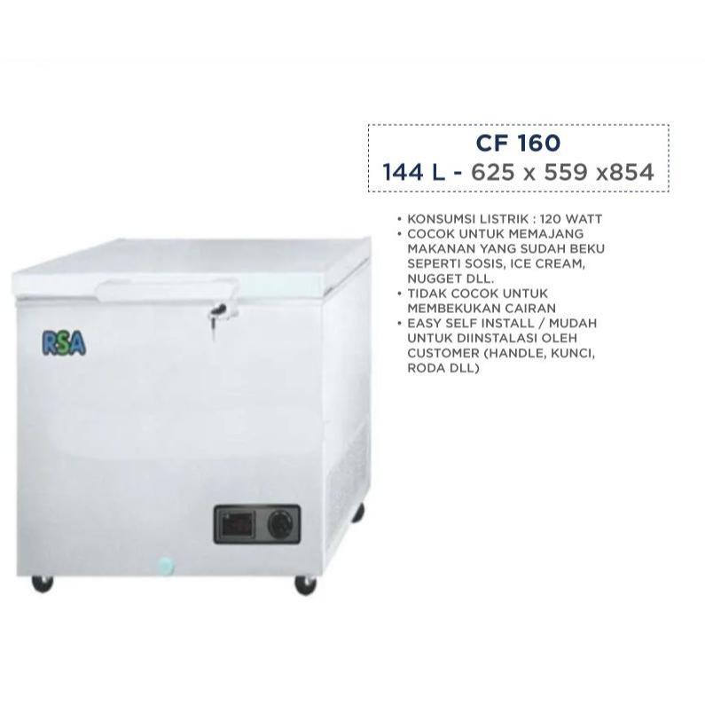 Chest Freezer RSA 150 Liter CF160