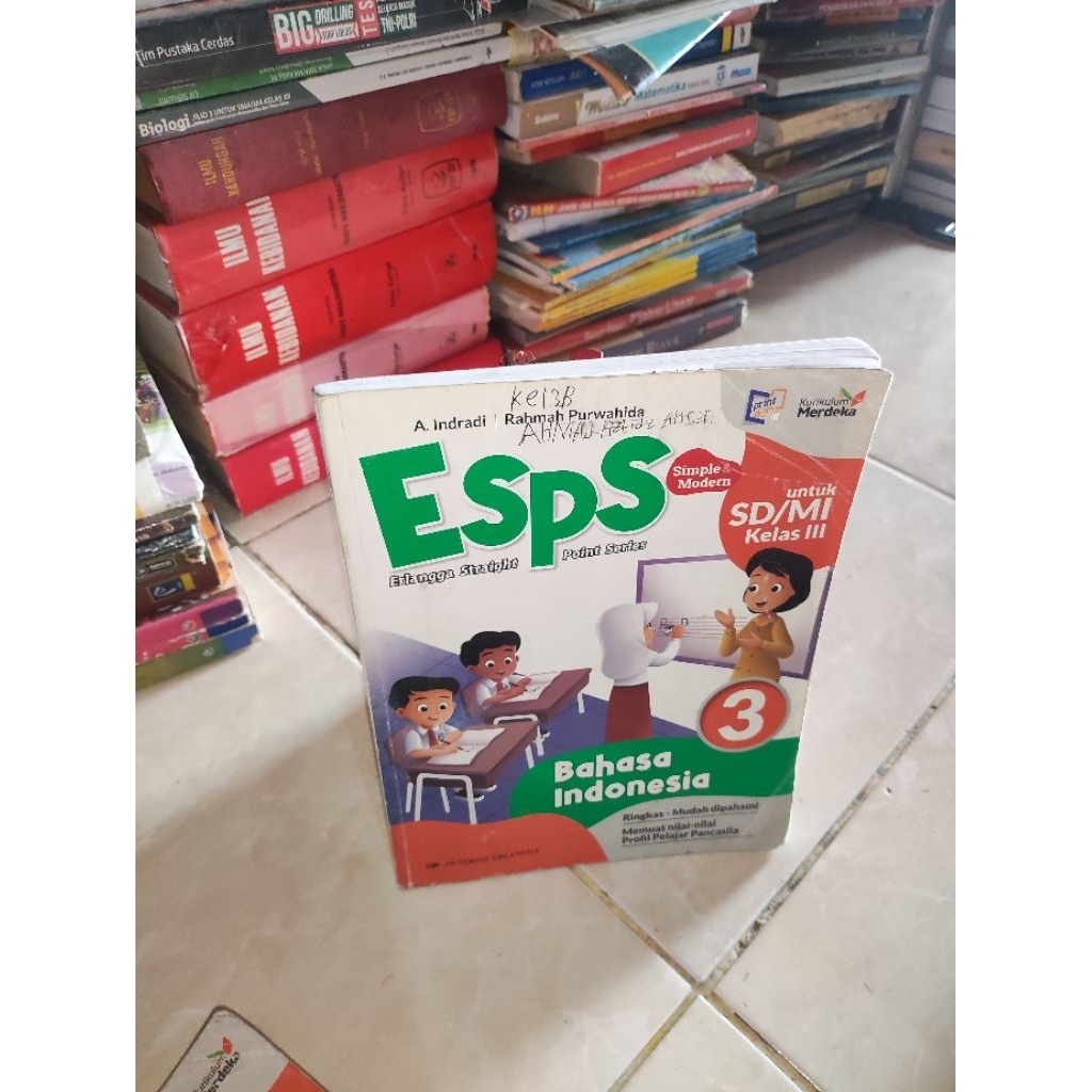 BUKU ESPS 3 BAHASA INDONESIA UNTUK SD MI KELAS 3