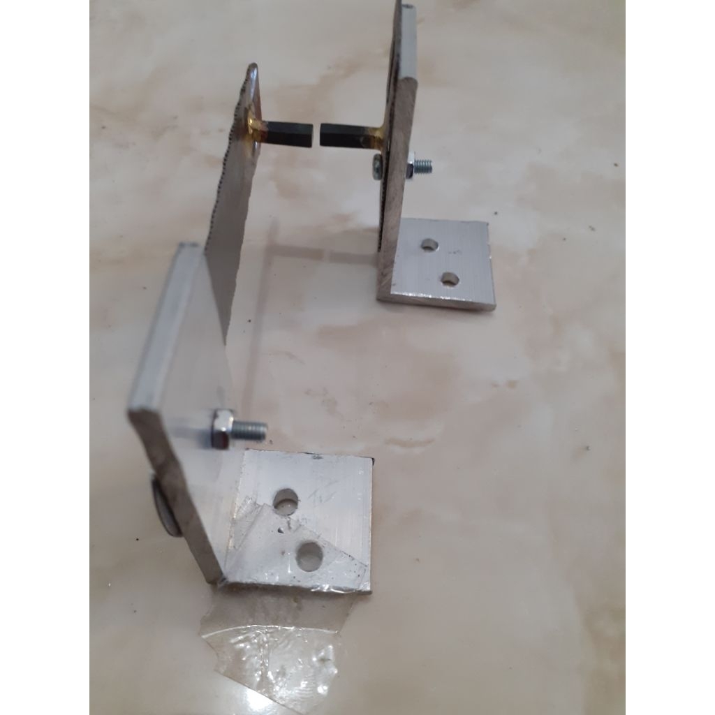 platina baja widia komplit lancip tumpul panjang