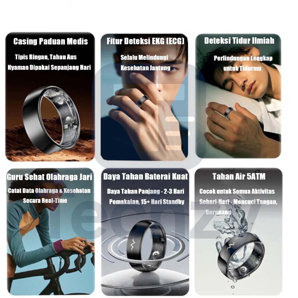 Best Sale Smart Ring For Men Women Health Tracker Bluetooth Smart Ring Heart Rate Sleep Monitor