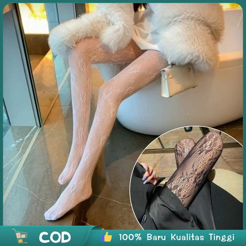 Stocking Bunga Stoking Buat Bunga Stocking Renda Panjang