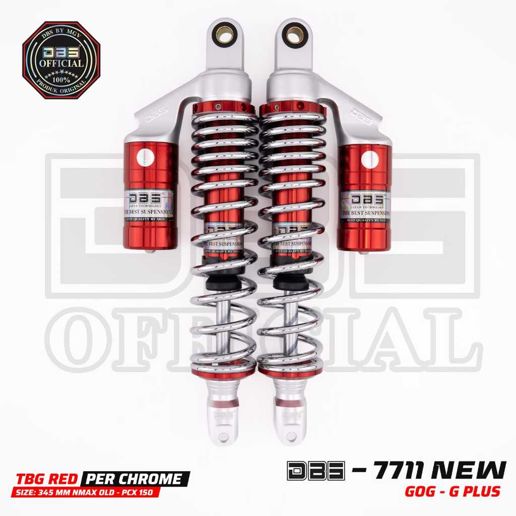 DBS 7711 Series New Shock Belakang NmaxOld Pcx150 Pcx160 ukuran 345mm