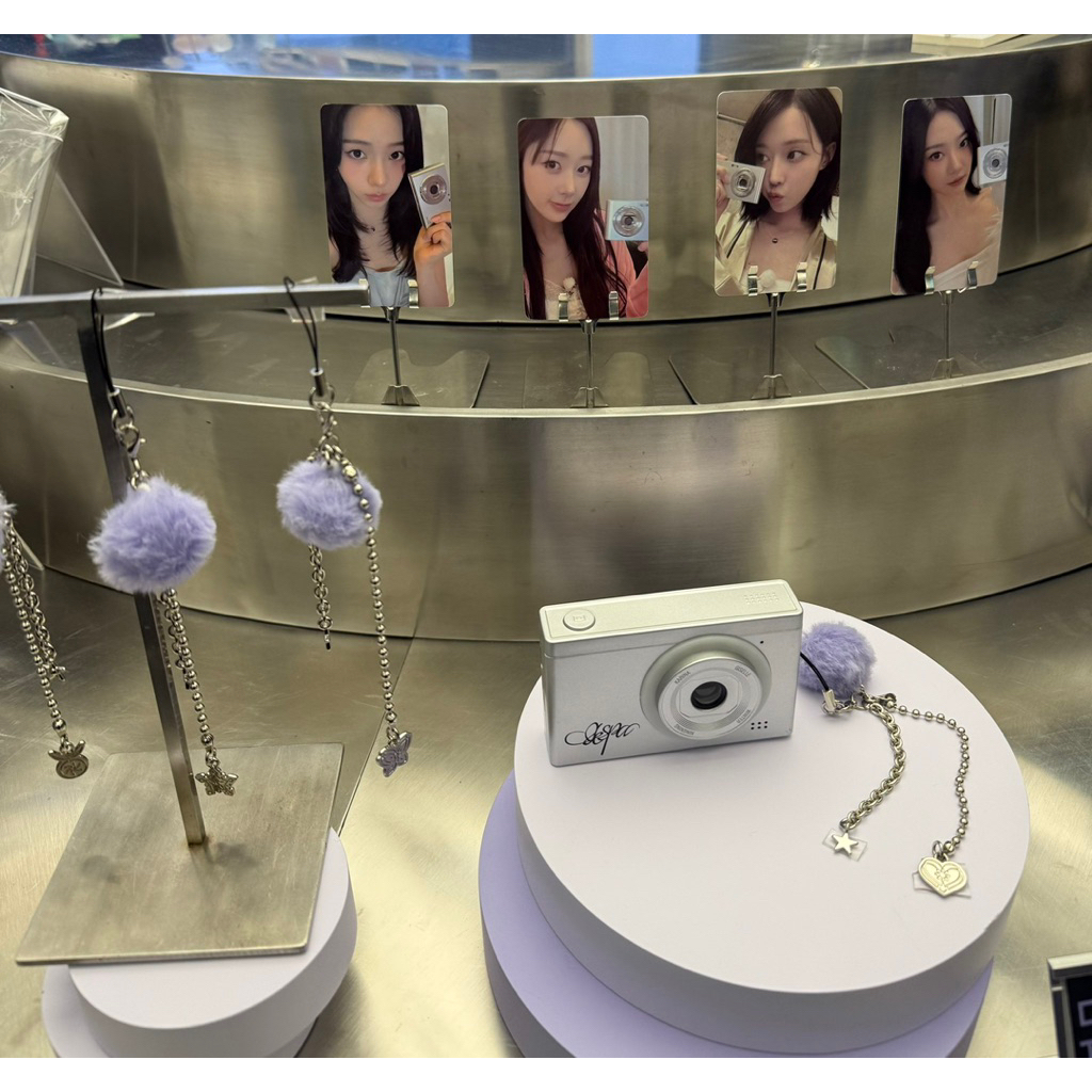 [PRE ORDER] MD MINI CAMERA SET 5TH ANNIVERSARY AESPA KARINA GISELLE WINTER NINGNING OFFICIAL MURAH