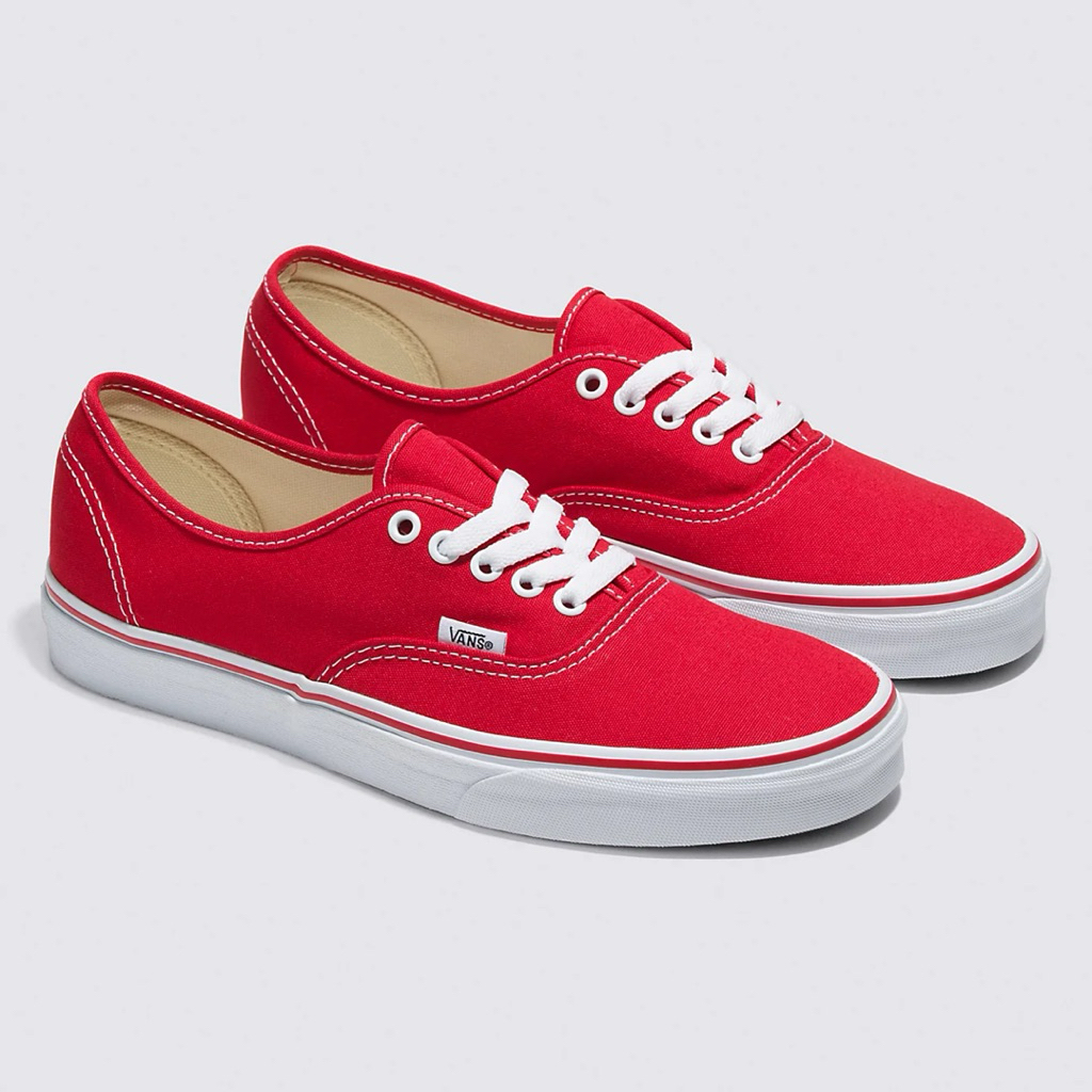 Vans authentic red / red chili