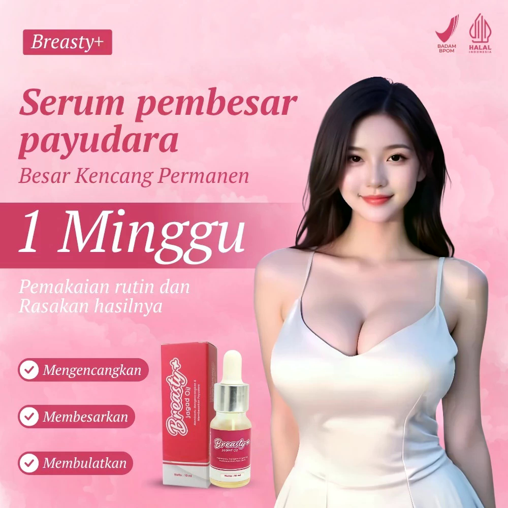 Breasty Plus Serum Pembesar Payudara Aman BPOM