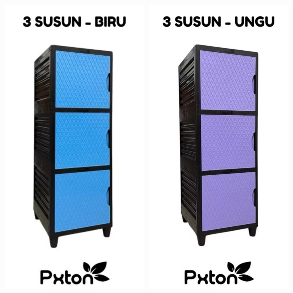 Lemari 3 susun pxton