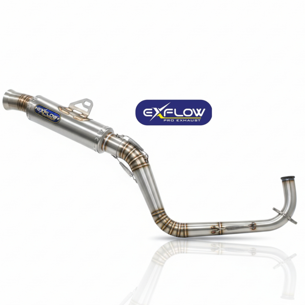 EXFLOW PRO EXHAUST VARIO 125 150 INLET 45 / 50 180CC-200CC 200CC UP KNALPOT VARIO 125 150 OLD / NEW 