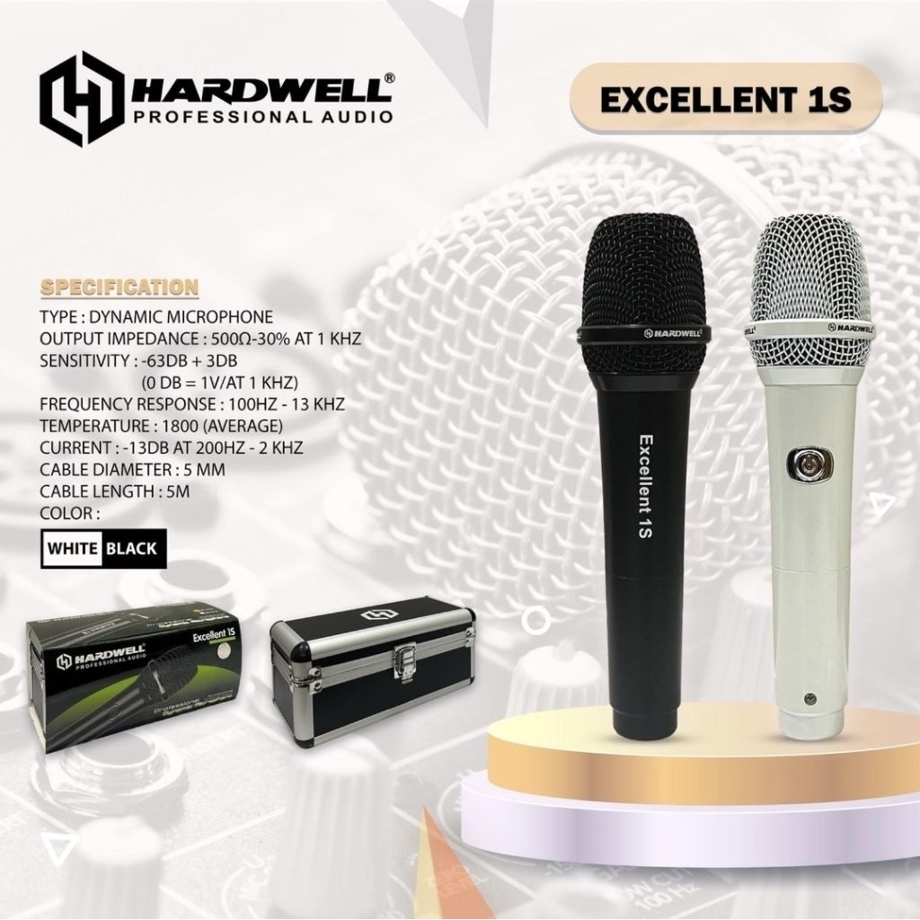 Microphone Hardwell EXCELLENT 1S Original Hardwell