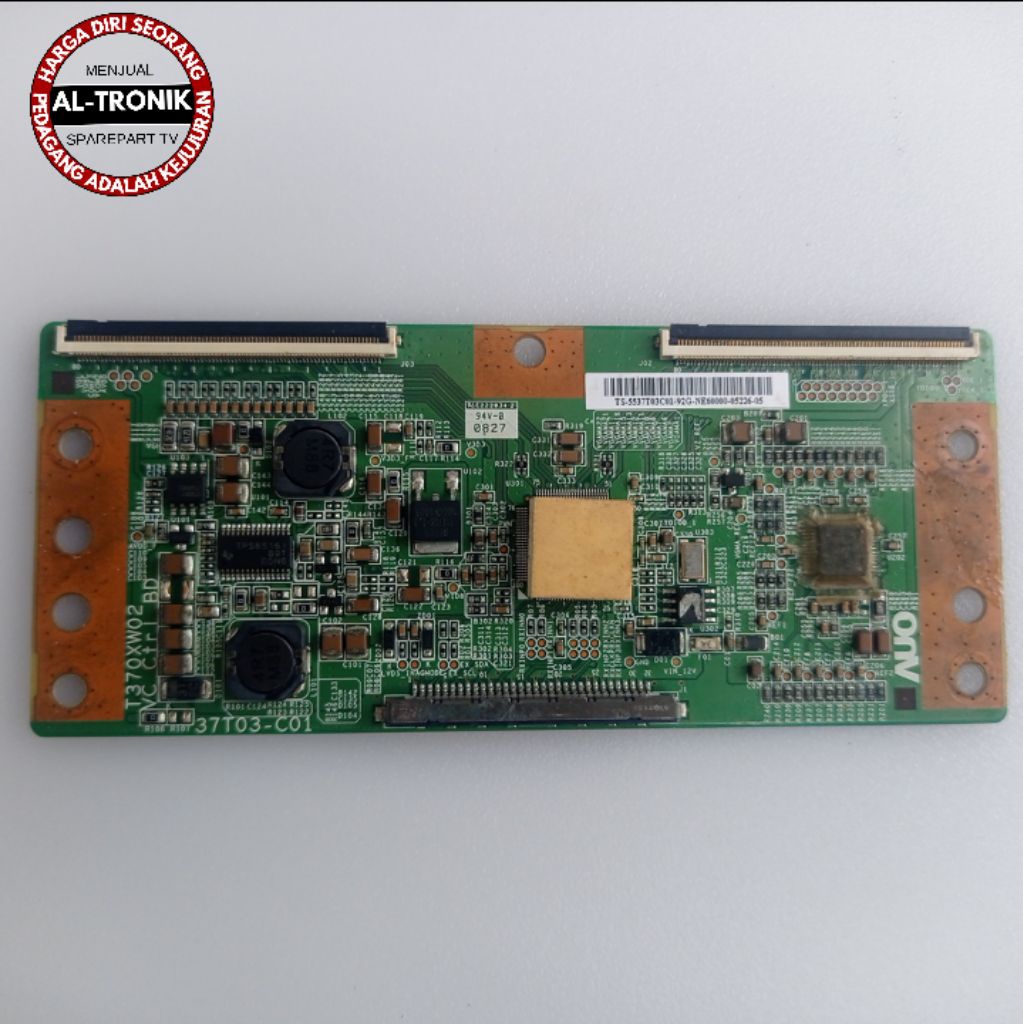 TICON BOARD TV LCD SAMSUNG 37 INCH MODEL LA37A450C1 TIKON TCON LA 37A450C1 37A450C 37A450