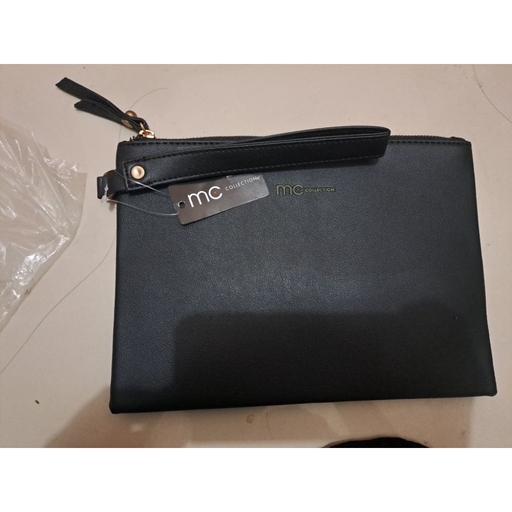 Tas handbag warna black mc collection (New)