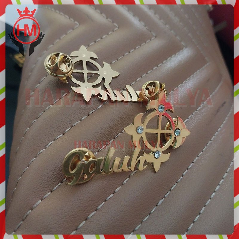 Lencana Pin Galuh Cakra Rahayu Ciamis Logam Pin Logo Simbol Ciamis - Harapan Mulya