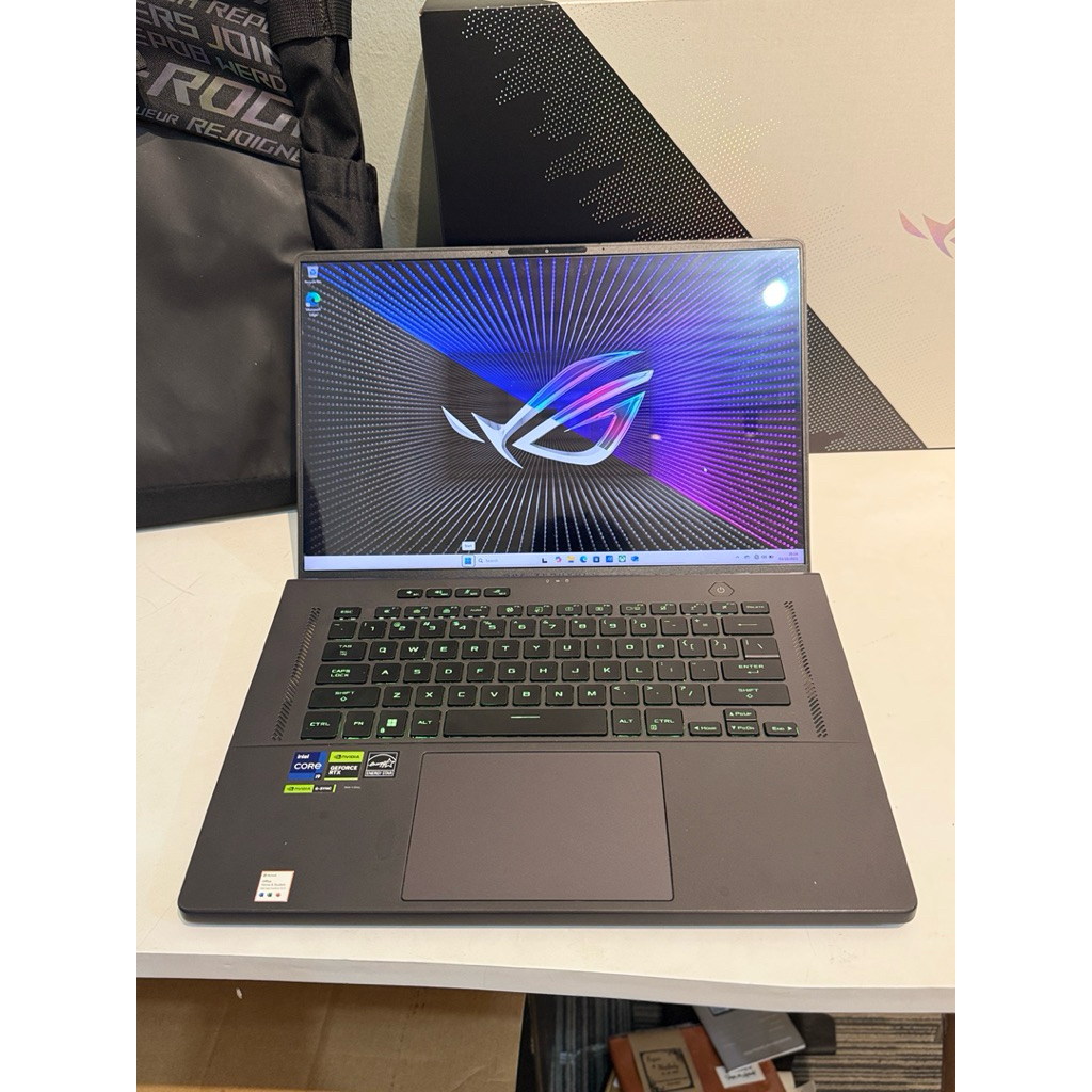 Laptop Gaming Asus ROG Zephyrus GU603VV i9 13900H 4060 Resmi Fullset