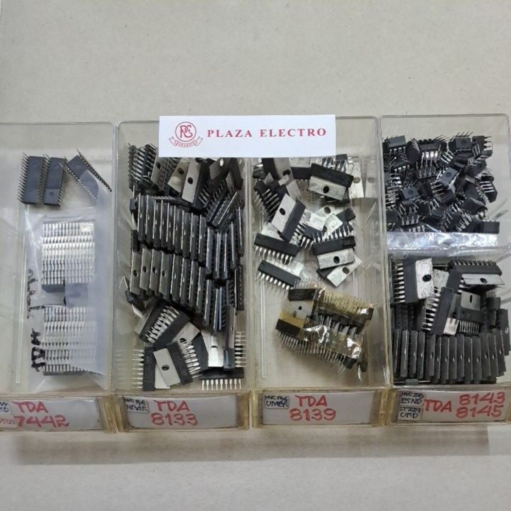 IC TRANSISTOR TDA 7442 / 8133 / 8139 / 8143 / 8145 ASLI ORIGINAL ST TDA7442 TDA8133 TDA8139 TDA8143 