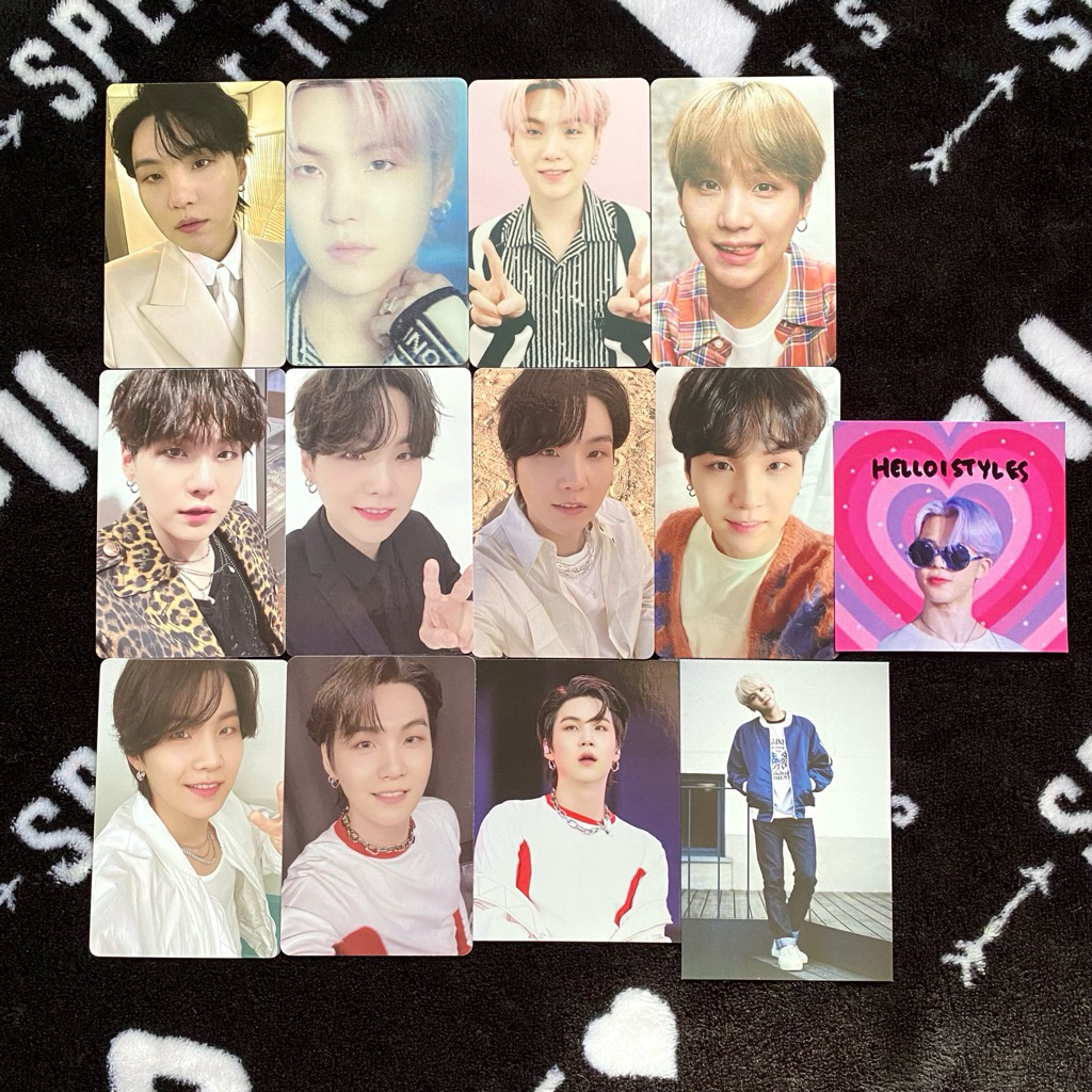 (4/6) Photocard BTS SUGA Yoongi Official Samsung Melet Digicode Memories 2020 POB Proof BE Love Your