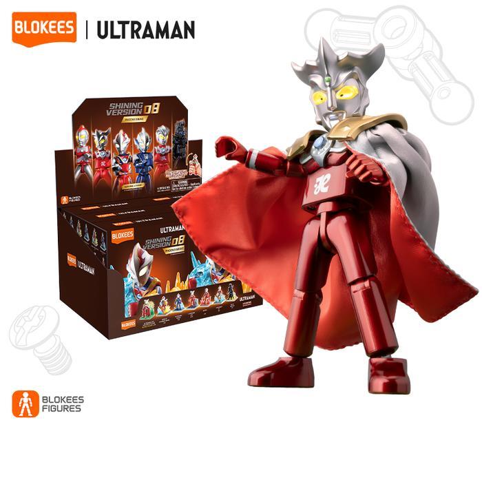 BLOKEES Ultraman Shining Version SV08 Mainan Ultraman Action Figure Original