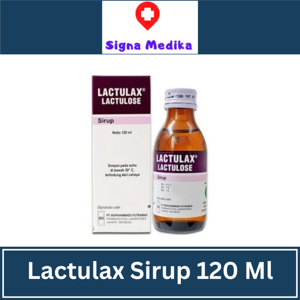 Lactulax Sirup 120ml - Obat Pelancar BAB