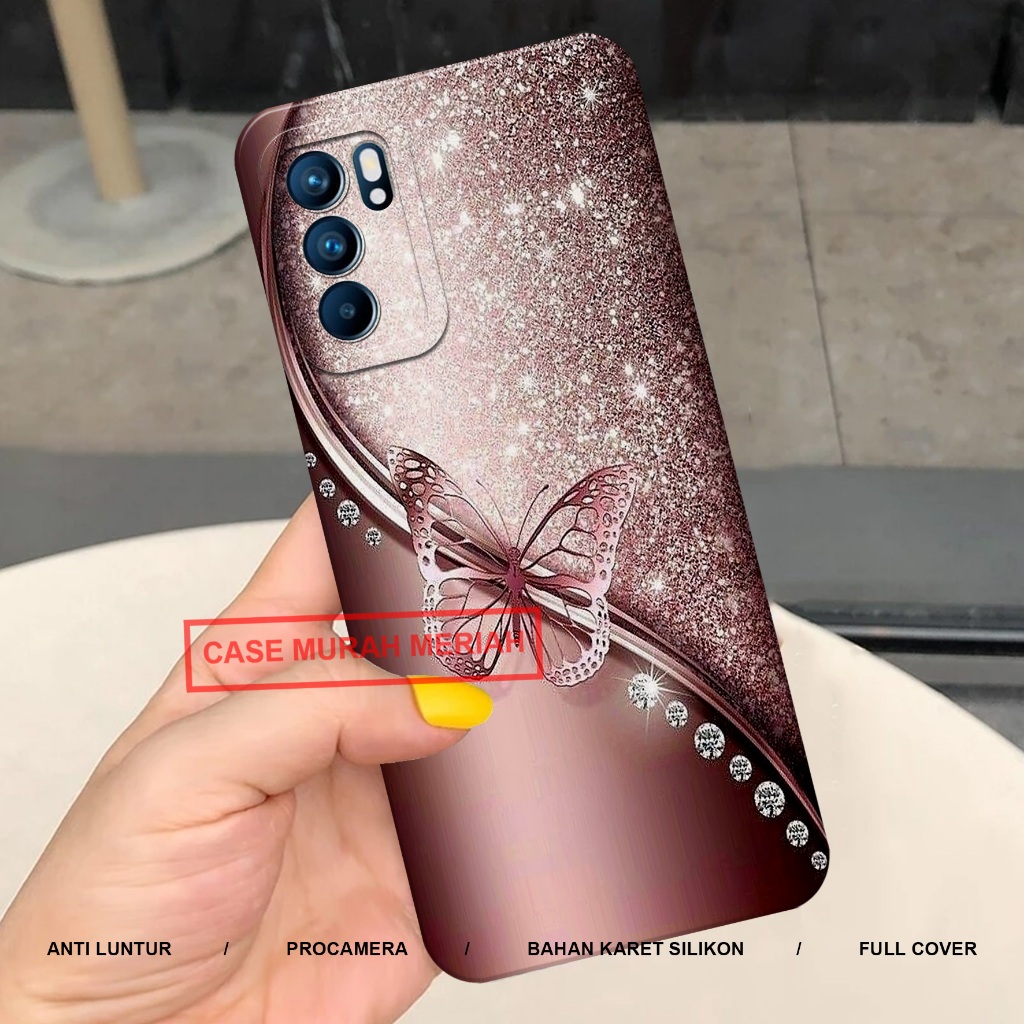 Case Oppo Reno 6 - Casing Hp Oppo Reno 6 Softcase Silikon Procamera - Softcase Oppo Reno 6 - Silikon