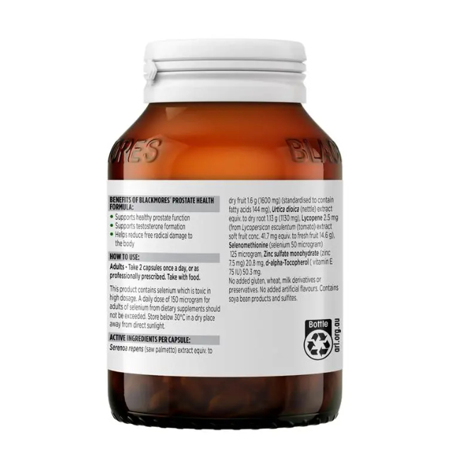 Prostate Health Formula 60 Capsules or Swisse Ultiboost Prostate 50 Tablets