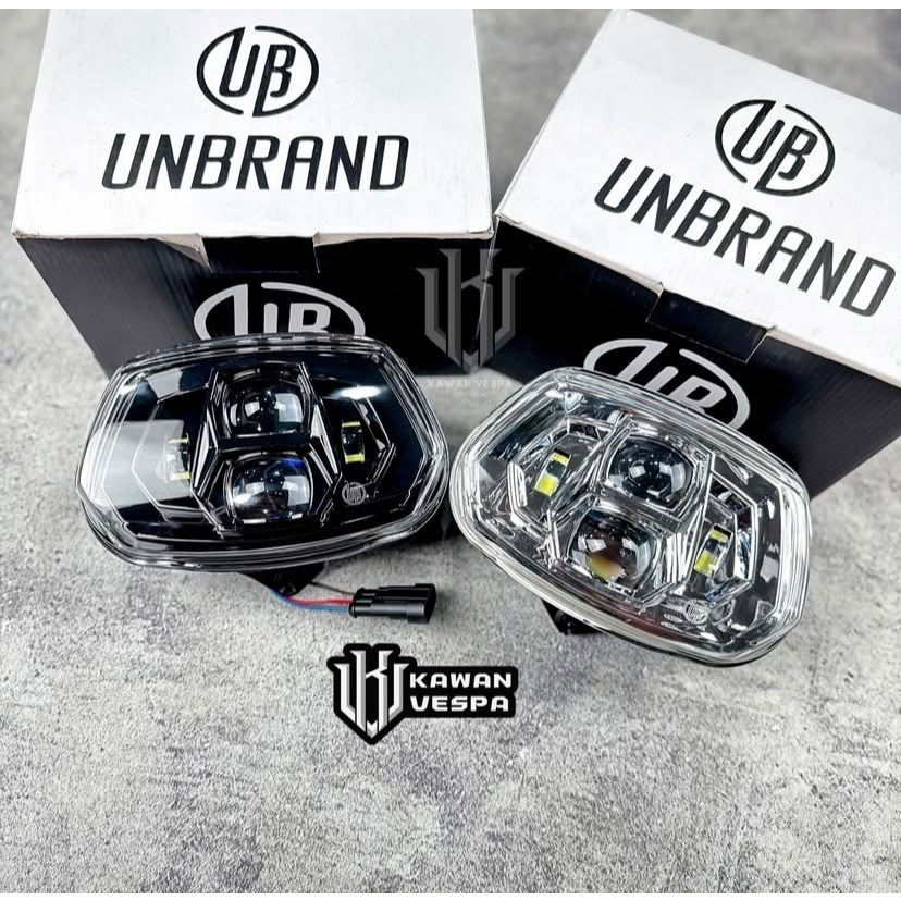 UNBRAND Lampu Depan Headlamp Daymaker Model Zelioni for Vespa Sprint