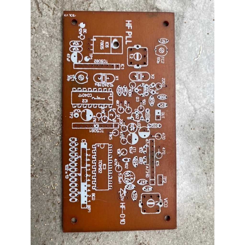 PCB pll BiTx Made by om yoke