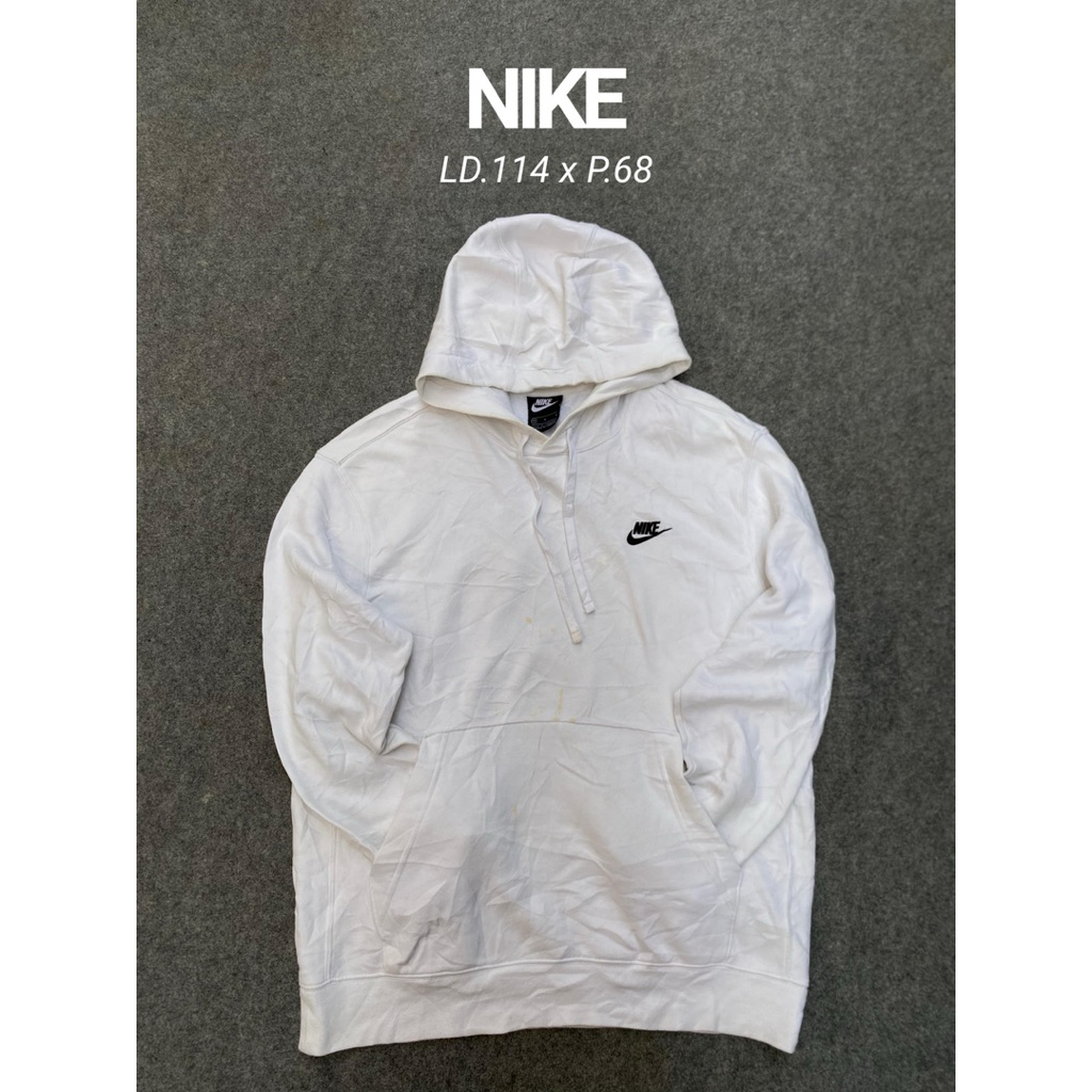 HOODIE PRELOVED NIKE WHITE
