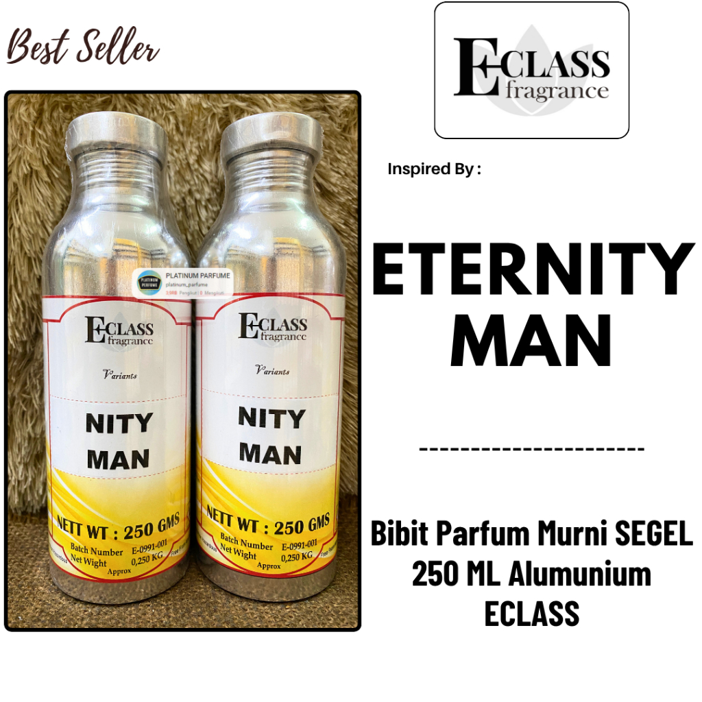 Bibit Parfum ECLASS - ETERNITY MAN Bibit Parfum Murni Berkualitas Eclass Fragrance