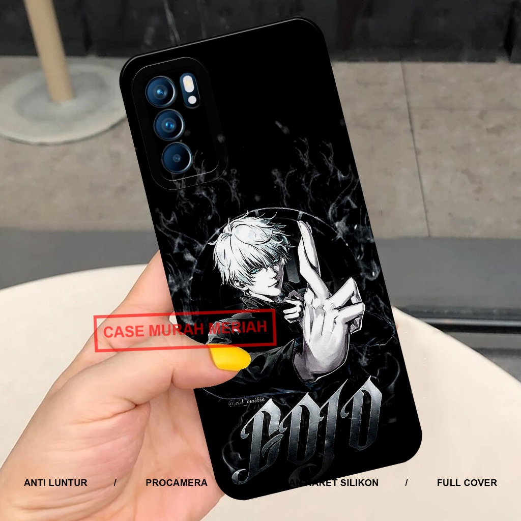 Case Oppo Reno 6 - Casing Hp Oppo Reno 6 Softcase Silikon Procamera - Softcase Oppo Reno 6 - Silikon