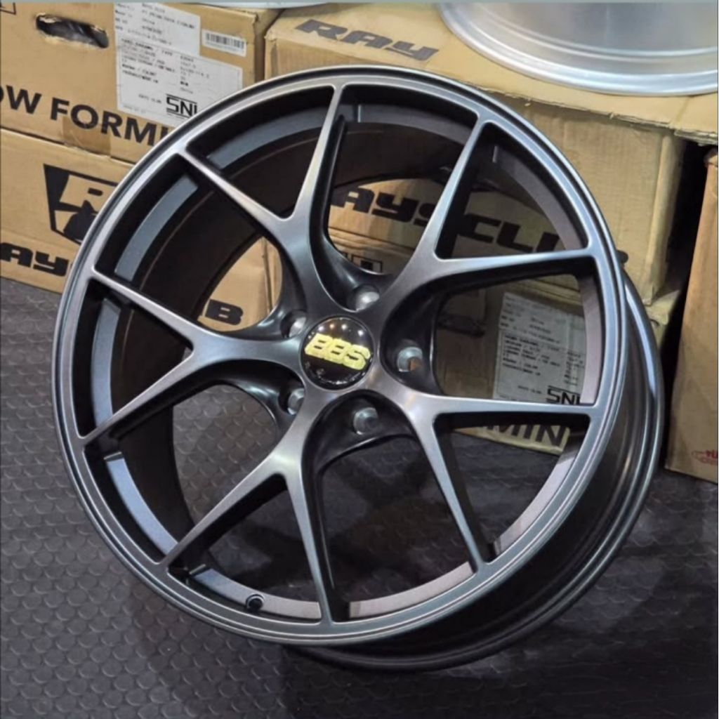 velg racing mercy ring 19 bbs c1r flow forming PCD 5X112 LEBAR 8,5 - 9,5 velg mobil Mercedez Benz r1