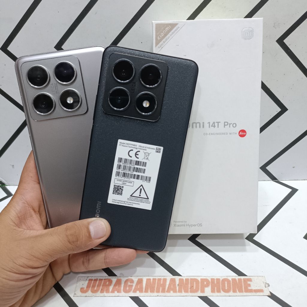 XIAOMI 14T PRO 5G 12/512GB HP BEKAS SECOND FULLSET