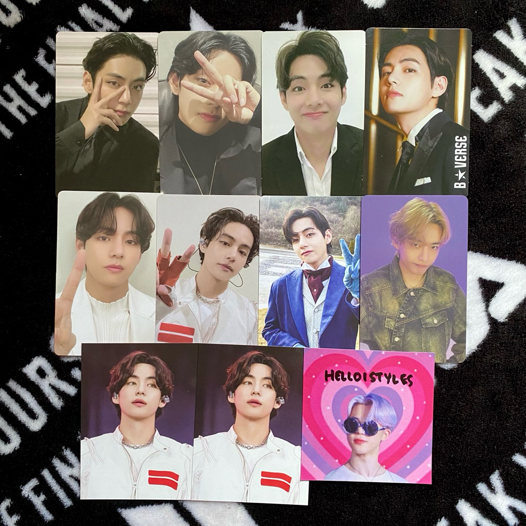 (3/4) Photocard PC BTS Taehyung V Official 7 Moment Disk DVD Memories 2020 BVERSE Grammy Festa 2025 