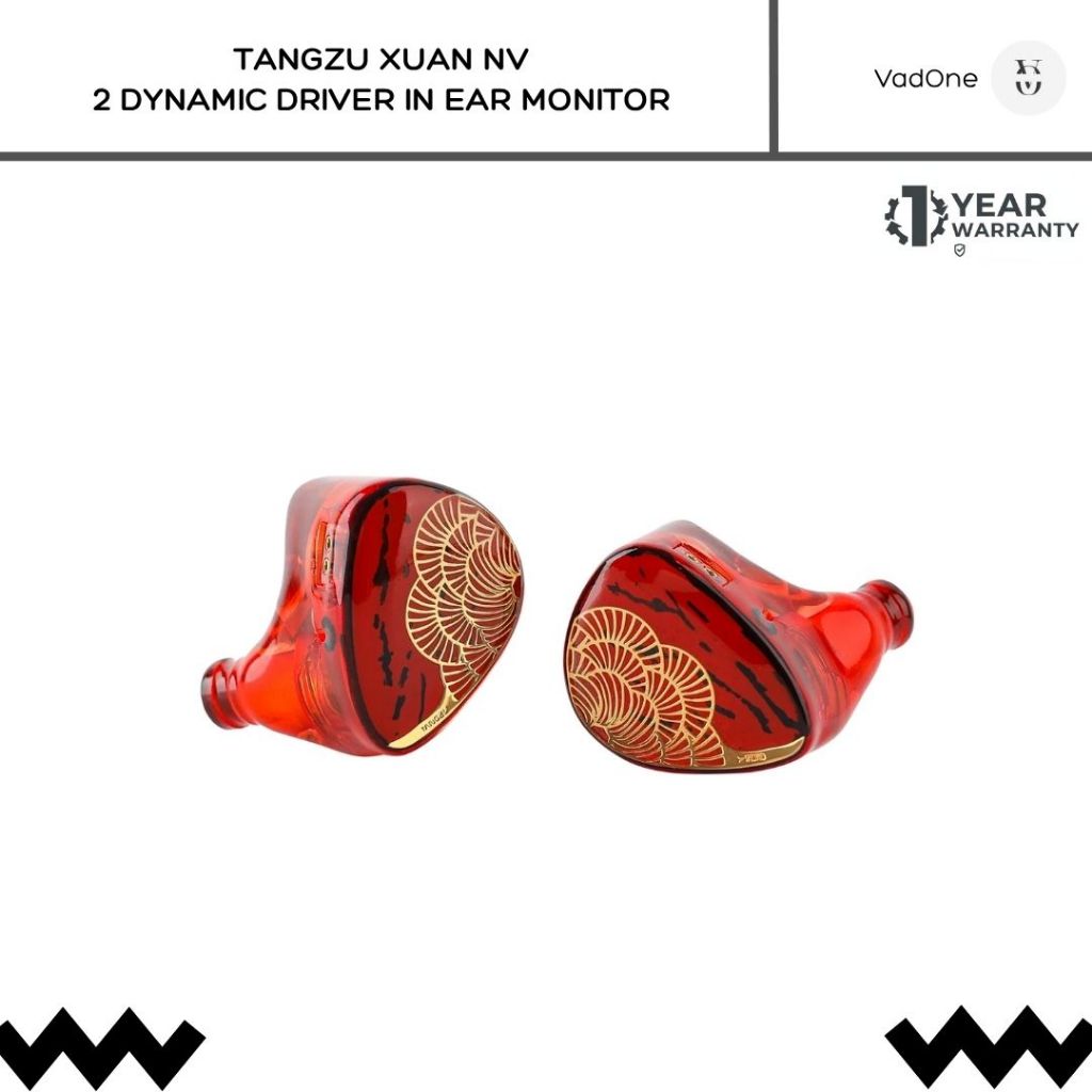Tangzu Xuan NV x HBB 2DD / 2 Dynamic Driver IEM In Ear Monitor