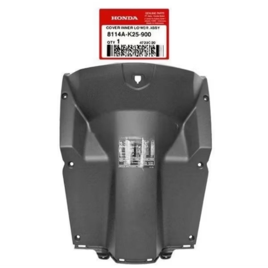 8114A-K25-900 Cover Inner Lower  Dasbor Dek Kunci Bawah Beat Fi 2013-2016 Original