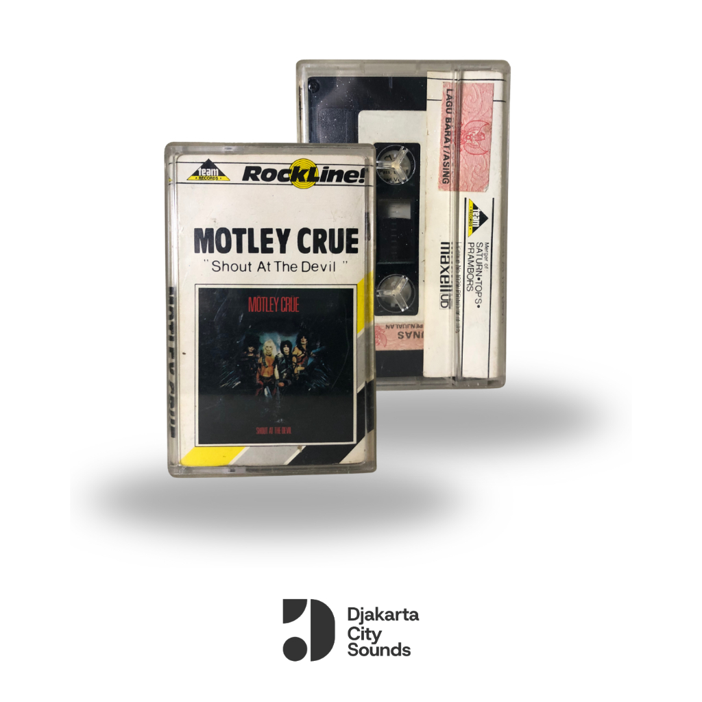 Kaset Pita Motley Crue - Shout At The Devil