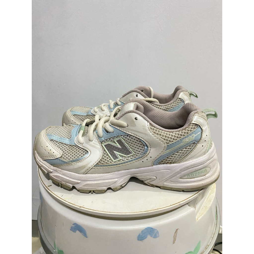new balance nb 530 white blue