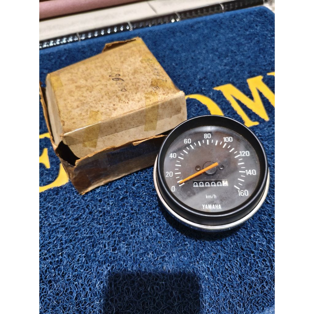 Speedo Speedometer Spido KMH Odometer Yamaha RX100 Original NOS