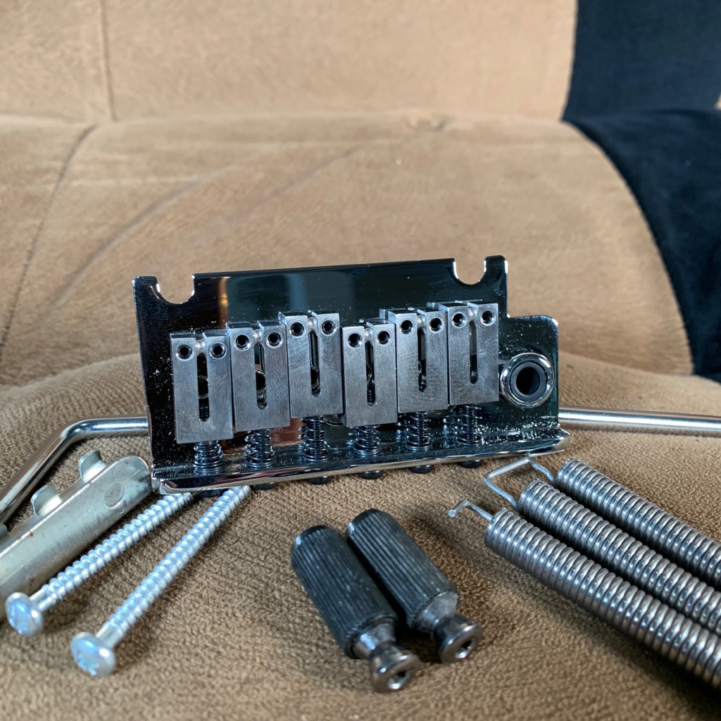 Tremolo GOTOH 510T crome Tremolo GOTOH Japan Original Tremolo GOTOH 2 Pivot