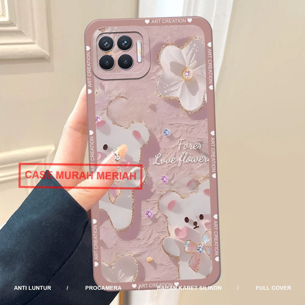Case Oppo Reno 4F - Casing Hp Oppo Reno 4F Softcase Silikon Procamera - Softcase Oppo Reno 4F - Sili