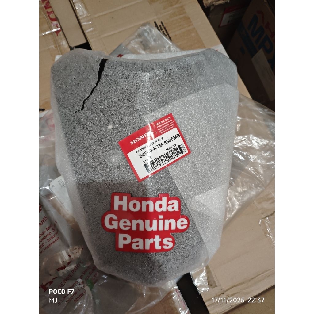 64500KTM850FMB / COVER FRONT TOP / DASI