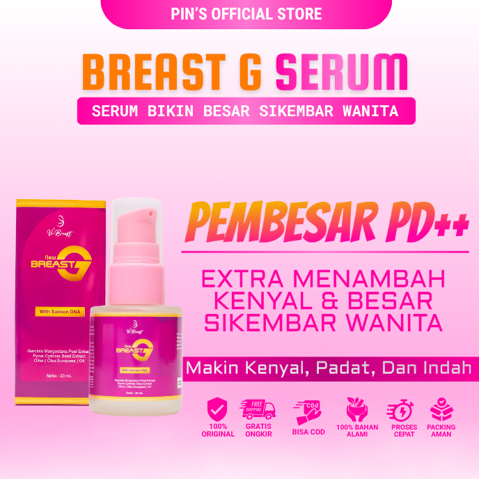 Breast G Serum Pembesar & Pengencang Payudara Terbaik - Breast G Breast Lift Serum Perawatan Payudar